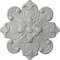 Ekena Millwork Katheryn Ceiling Medallion, Hand-Painted Frost, 18 1/8"OD x 1 1/4"P CM18KAFRF - alternate 1